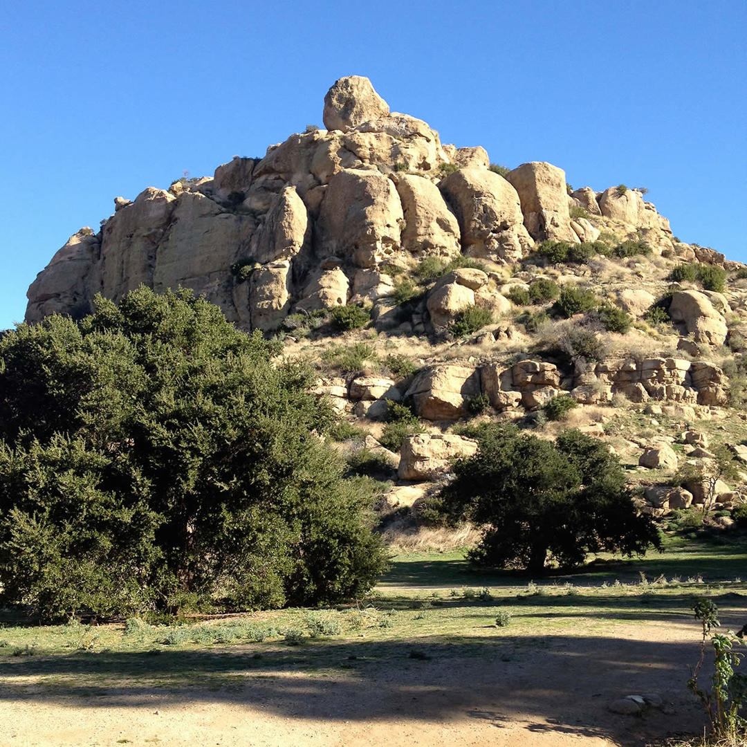 Stoney Point Park rock formations in Chatsworth, CA